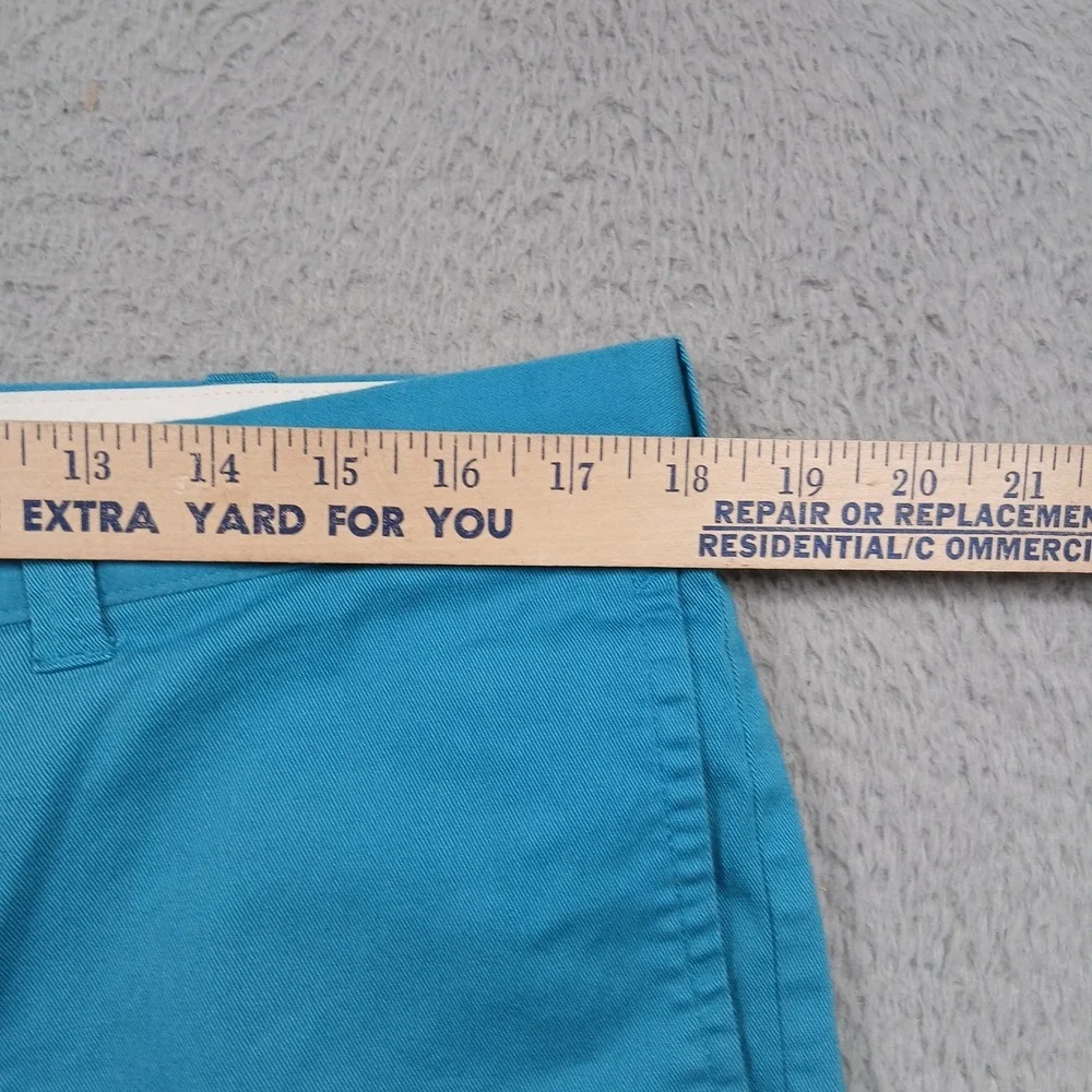 J.Crew Chino Shorts‎ Mens 35 Teal Blue 7